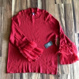 NWT Vince Camuto Long Sleeve Mock Neck Swearer Sz 3X